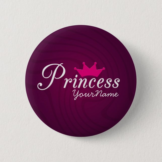 Princess Party Button (Front)