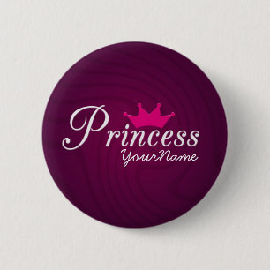 Princess Party Button