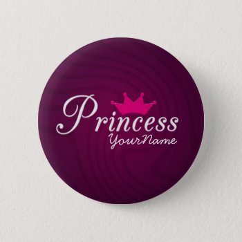 Princess Party Button by rheasdesigns at Zazzle