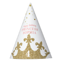 Princess Party Crown Tiara Personalized Birthday