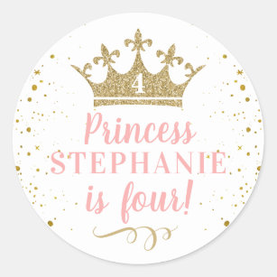 Passenger Princess Sticker - Pink Crown Tiara