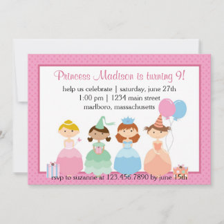 Princess Party Invitation