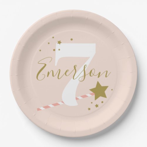 Princess party kids birthday party paper plates