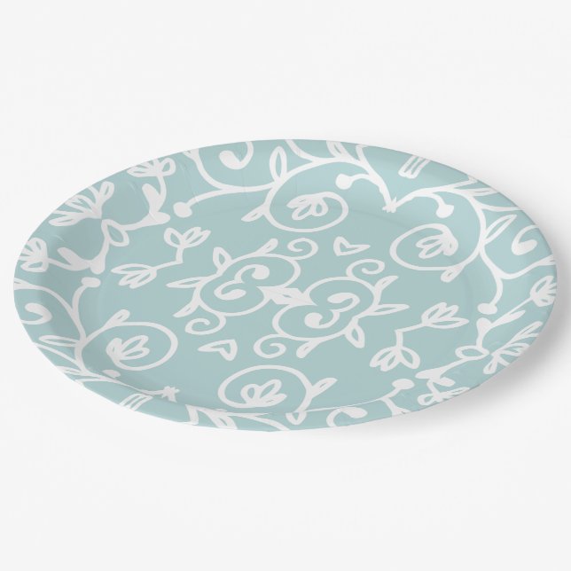 Princess Party Royal Paper Plates (Angled)