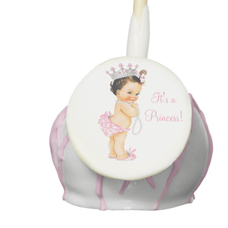 Princess Pearl Baby Shower Cake Pops
