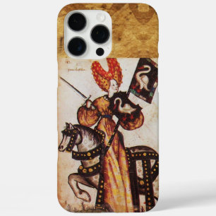 PRINCESS PENTHESILEA AS MEDIEVAL KNIGHT Heraldic  iPhone 16 Pro Max Case