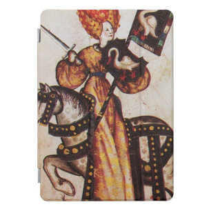 PRINCESS PENTHESILEA AS MEDIEVAL KNIGHT Heraldic iPad Pro Cover