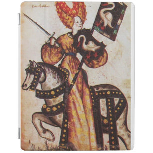 PRINCESS PENTHESILEA AS MEDIEVAL KNIGHT Heraldic iPad Smart Cover