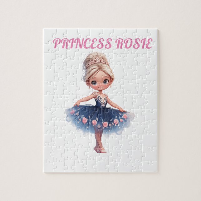 "PRINCESS" PERSONALIZED  JIGSAW PUZZLE (Vertical)