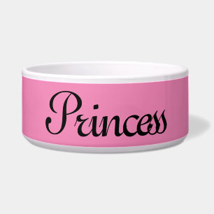 Princess Pet Bowl, Fur Kid, Fur Baby Pet Bowl
