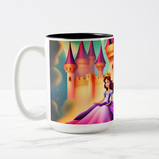 princess photo mug , (Left)