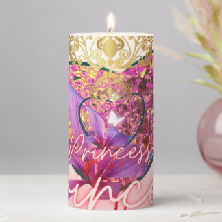 Princess Pillar Candle