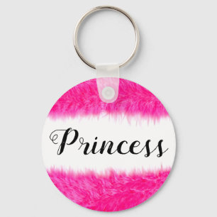 “Princess Pink Fluff” Keychain