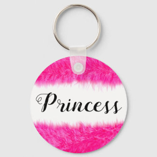 “Princess Pink Fluff” Keychain