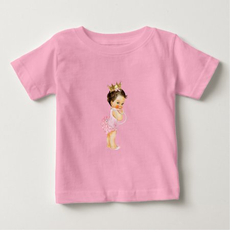 Princess Pink & Gold  Baby T-shirt