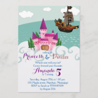 Princess Pirate Invitation