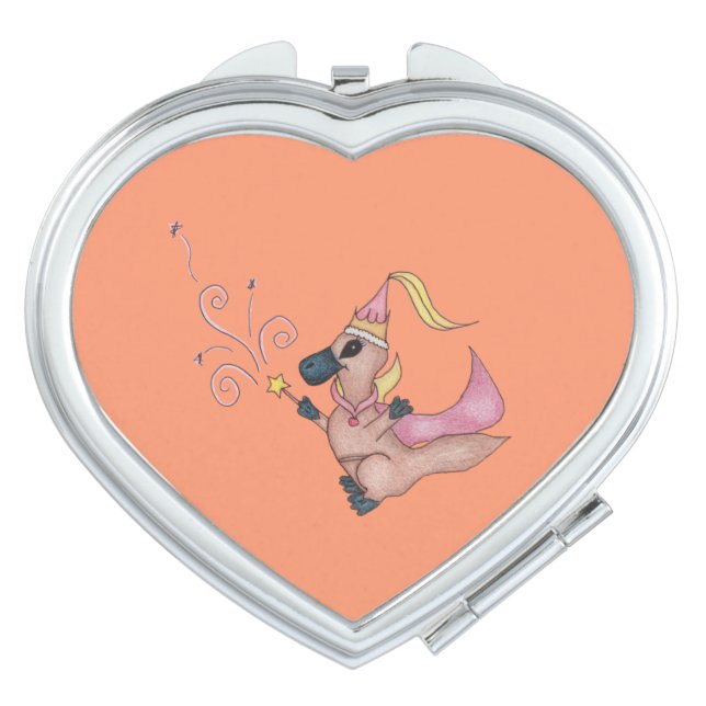 Princess Platypus Compact Mirror (Front)