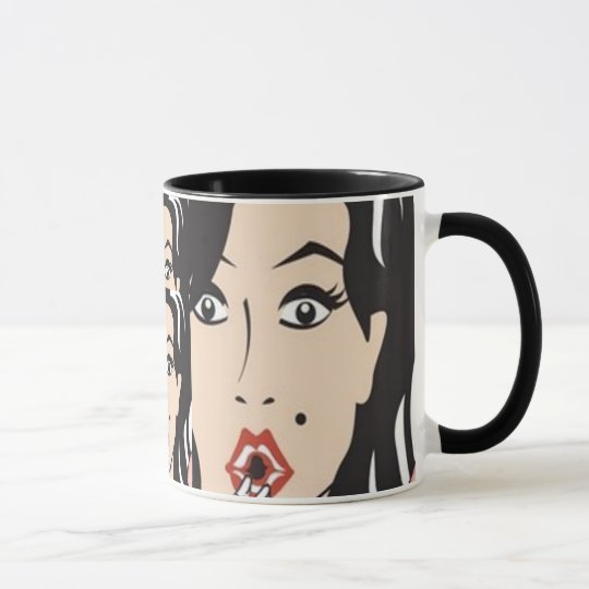 Princess Portraits Caricatures Coffee Mug