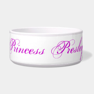 Princess Presley Dog Bowl