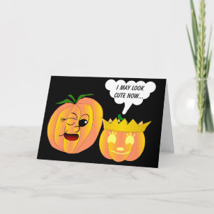 Princess Pumpkin Card