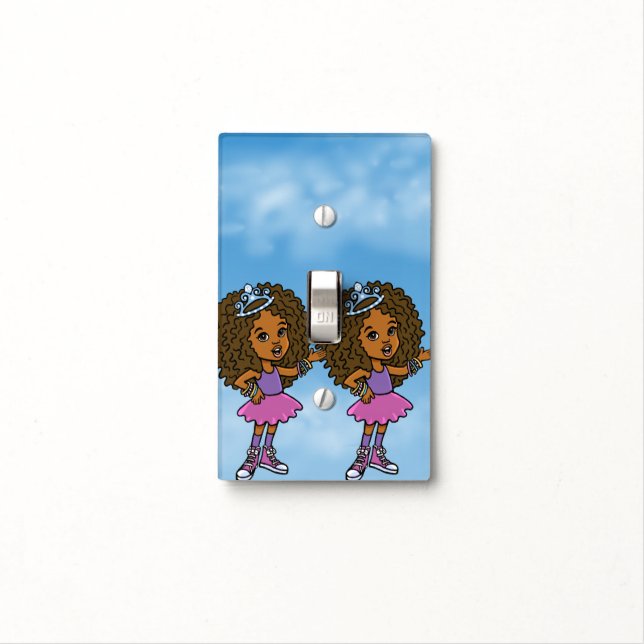 Princess QT Light Switch Cover (In Situ)