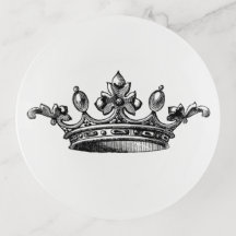 Princess Queen Crown Trinket Tray