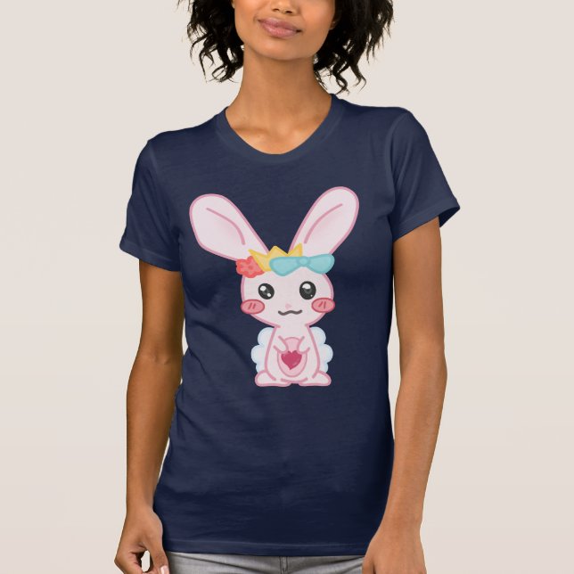 Princess Rainbow V-Neck T-Shirt (Front)