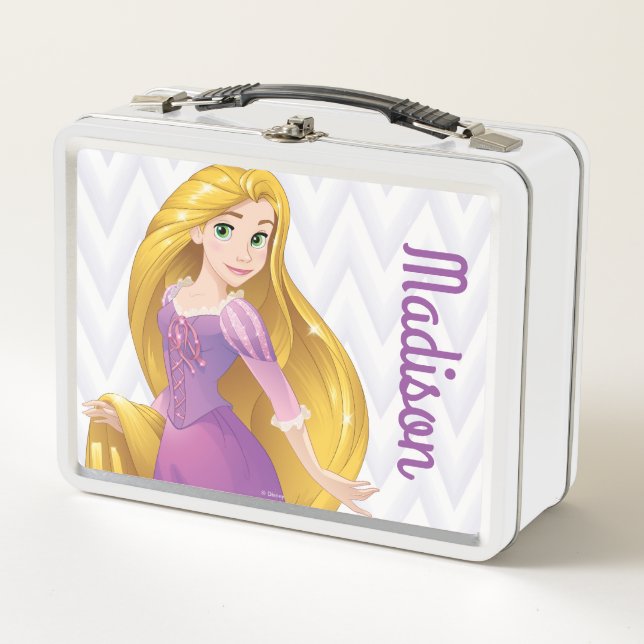 Princess Rapunzel Metal Lunch Box (Front)
