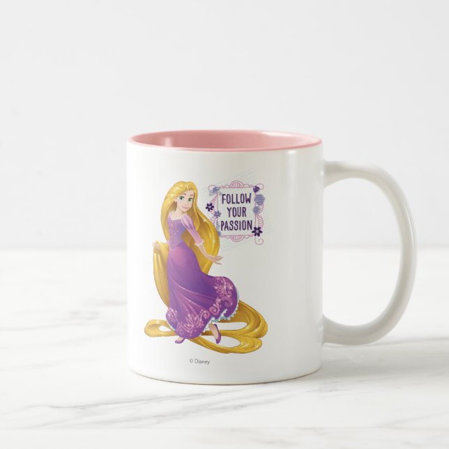 Princess Rapunzel Two-Tone Coffee Mug (Right)