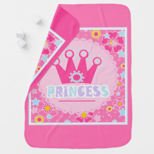 Princess . receiving blanket