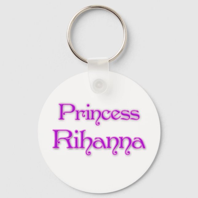 Princess Rihanna Keychain (Front)