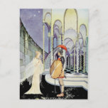 Princess Rosette and Soldier Postcard