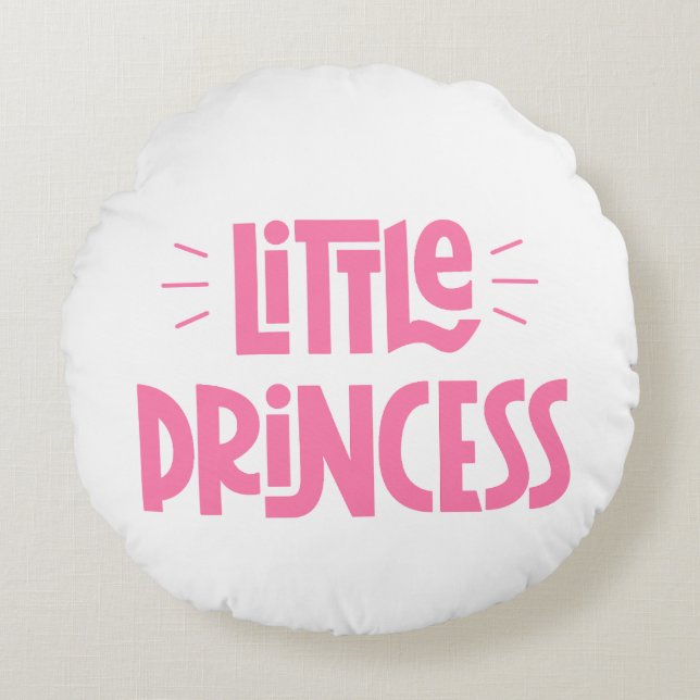 princess round pillow (Front)