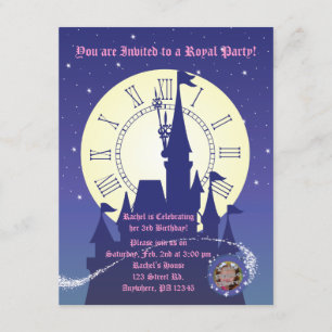 Princess Royal Birthday Party Invitation