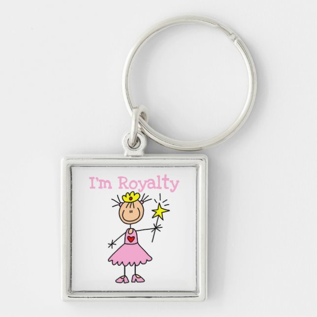 Princess Royalty Keychain (Front)