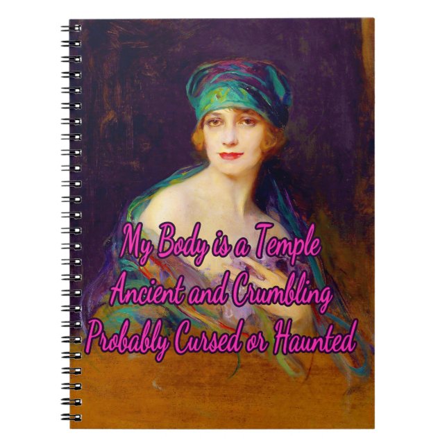 Princess Ruspoli by Philip Alexius de László Notebook (Front)