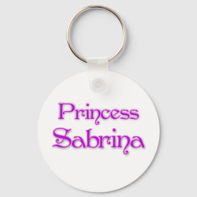 Princess Sabrina Keychain (Front)