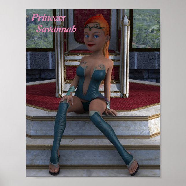 Princess Savannah Poster (Front)