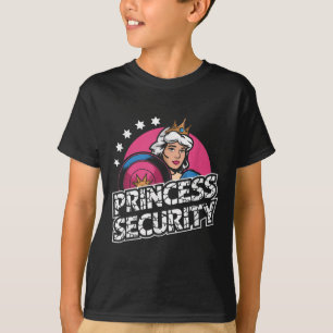 Princess Security Birthday Dad & Mom Boys Brot T-Shirt