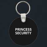 Princess Security Halloween Costume Dad Men Matchi Keychain<br><div class="desc">Princess Security Halloween Costume Dad Men Matching</div>