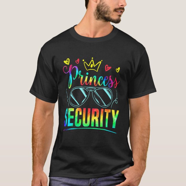 Princess Security Princess Protection Father Broth T-Shirt (Front)