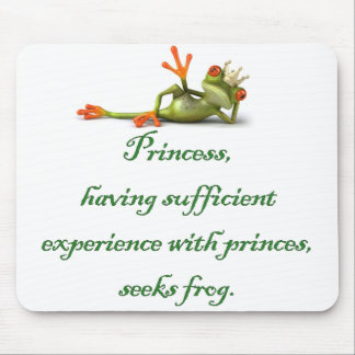 Princess Seeks Frog Mousepad