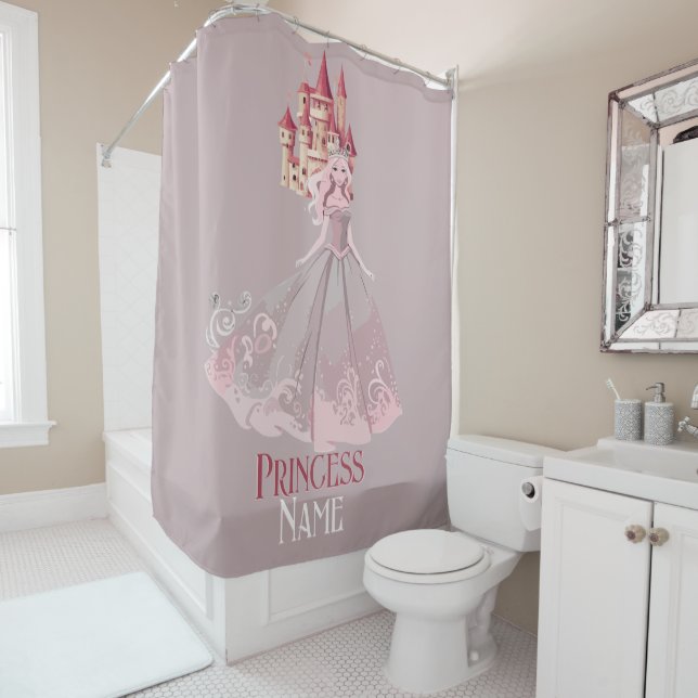 Princess Shower Curtain (In Situ)
