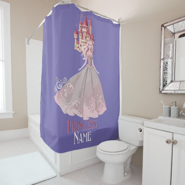 Princess Shower Curtain (In Situ)