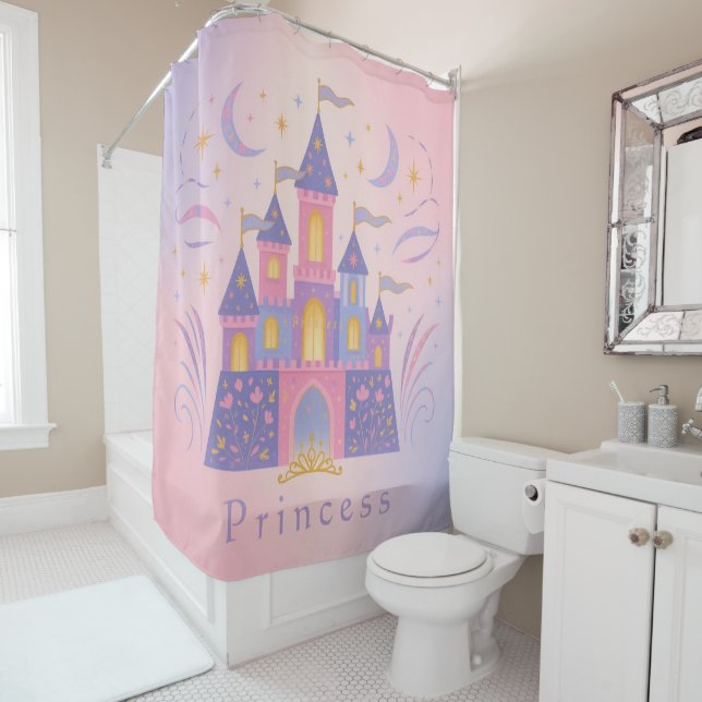 Princess Shower Curtain (In Situ)