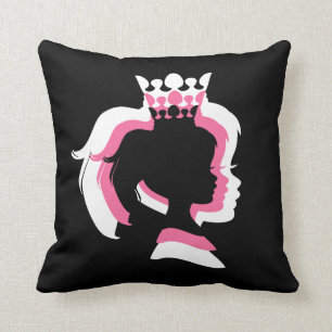 Princess Silhouette Pillow
