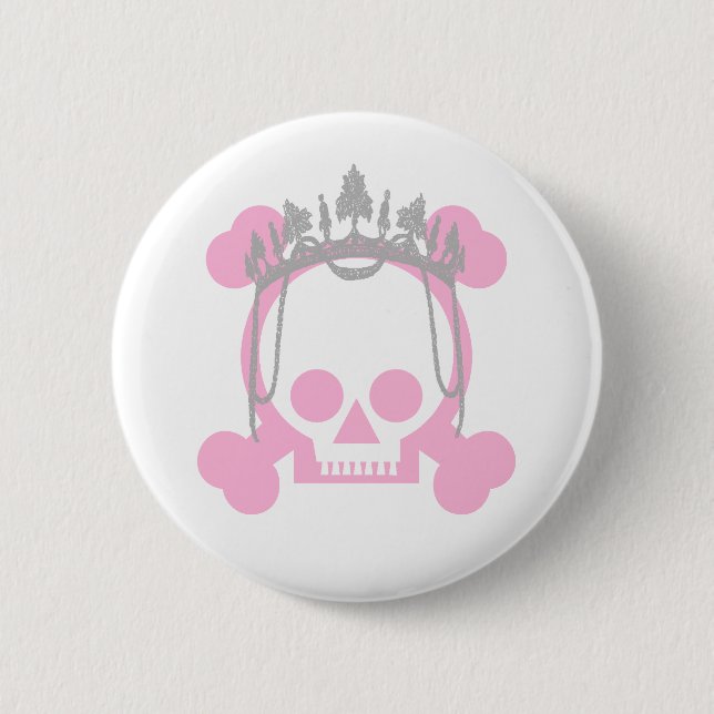 Princess Skull Button (Front)