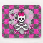Princess Skull Mouse Pad