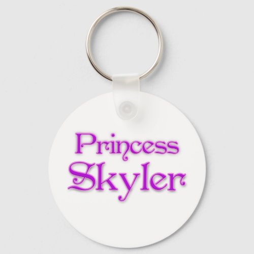Princess Skyler Keychain