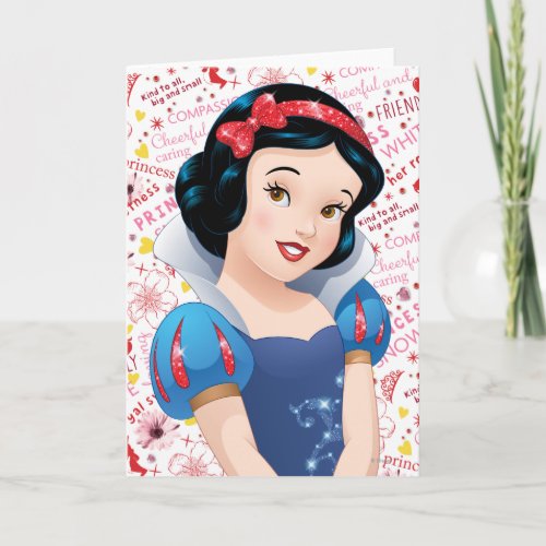 Princess Snow White Card